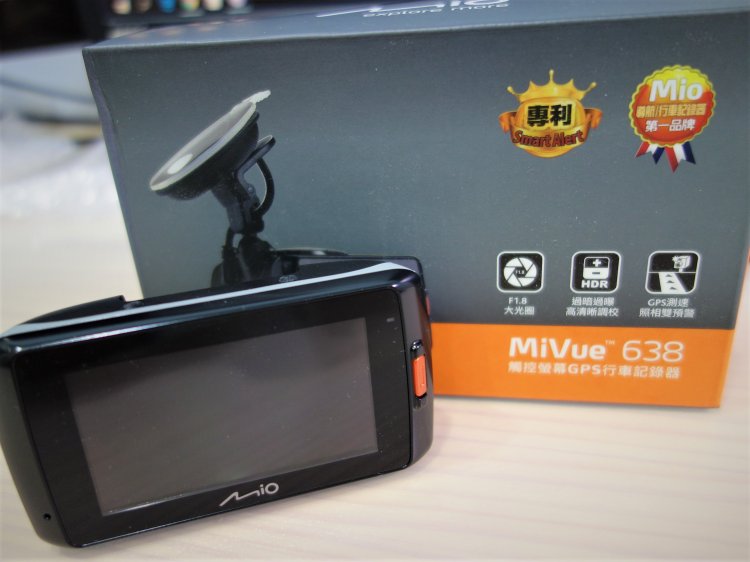 MIO MIVUE 638 雙卡支援胎壓 行車記錄器+GPS測速提示 *送16G+後視鏡扣環支架